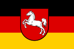 Landesflagge Niedersachsen